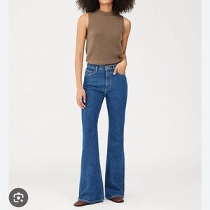 DL1961 Rachel Flare ultra high rise instasculpt 33”  casual comfortable jeans 29